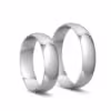 obrączki G101 półokrągłe standardowo białe złoto szerokość 5 mm,ujęcie 1-photoaidcom-greyscale
