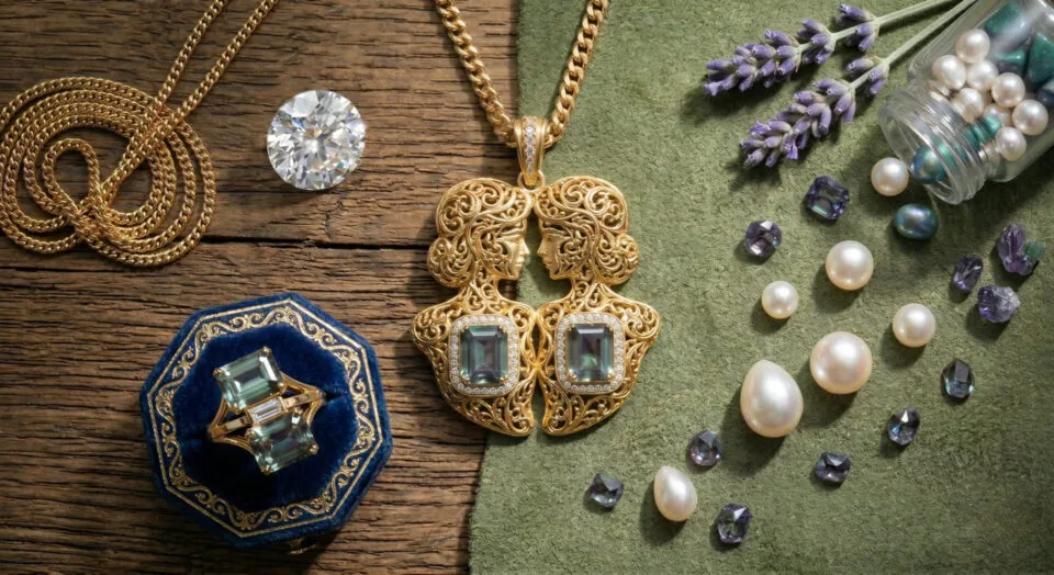 Biżuteria dla zodiakalnych Bliźniąt
