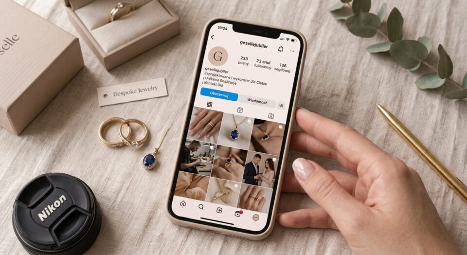 Instagram Geselle Jubiler Twoje okno na świat unikalnych realizacji i bezpośredni kontakt