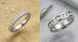 Micro Pave vs. Chanel – którą oprawę kamieni wybrać do obrączki i pierścionka