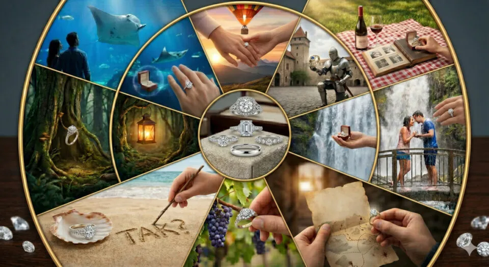 Oryginalne pomysły na oświadczyny – TOP 10 inspiracji.