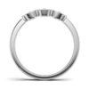 Pierścionek z białego złota Estera z trzema diamentami GESELLE 0.15 ct (3)