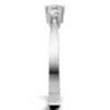 Pierścionek zaręczynowy Olivia z białego złota z diamentami 0.40 ct GESELLE (4)