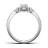 Pierścionek zaręczynowy Vida z białego złota z diamentem laboratoryjnym 0.59 ct GESELLE (3)
