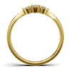 Pierścionek zaręczynowy w żółtym złocie Elena z diamentami 0.20 ct (3)