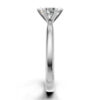Pierścionek zaręczynowy z diamentem Loreta z białego złota 0.50 ct GESELLE (3)