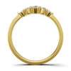 Pierścionek zaręczynowy z żółtego złota Sophia z diamentami 0.26 ct (3)