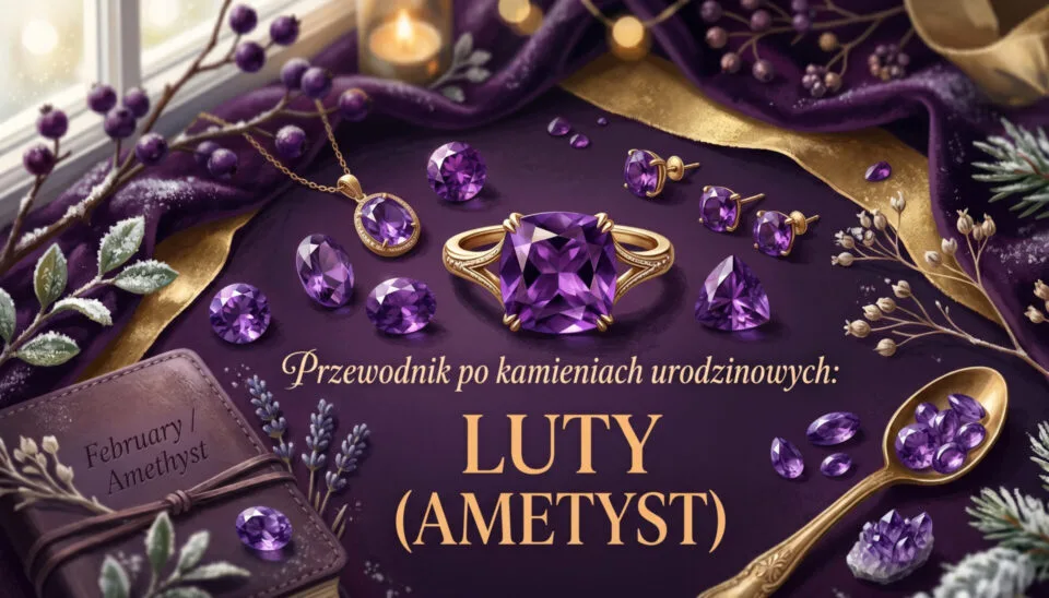 Przewodnik po kamieniach urodzinowych Luty Ametyst