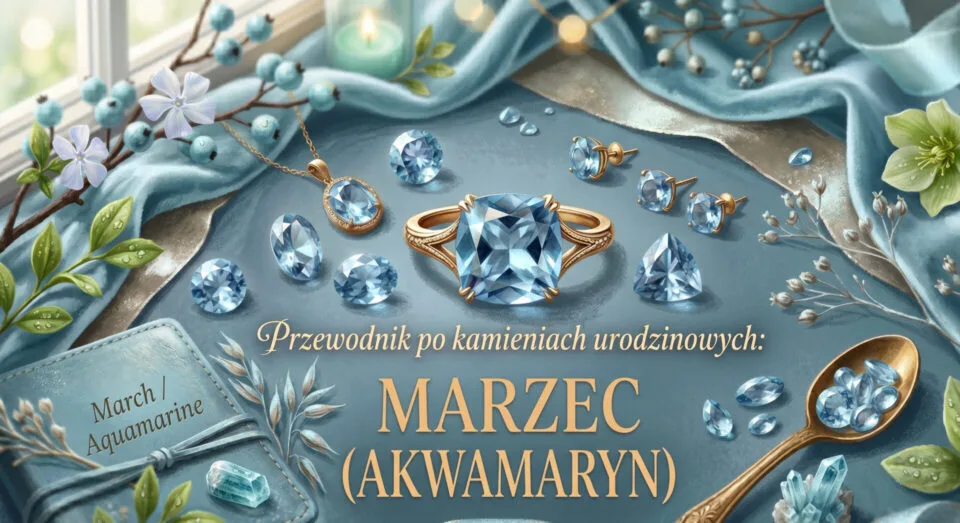 Przewodnik po kamieniach urodzinowych Marzec Akwamaryn